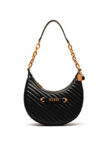 Load image into Gallery viewer, Guess Sela Shoulder Bag in Black