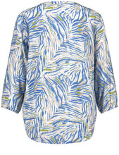 Load image into Gallery viewer, Gerry Weber Long Blouse Top with a Rounded Hem
