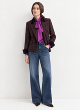 Load image into Gallery viewer, Marella Arcella Jacket Bordeaux Check