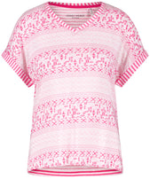 Load image into Gallery viewer, Gerry Weber Pattered Short Sleeve Top
