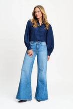 Load image into Gallery viewer, Pom Ivy Blouse in Eternal Blue