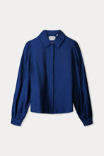 Load image into Gallery viewer, Pom Ivy Blouse in Eternal Blue