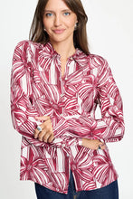 Load image into Gallery viewer, Pom Mila Ribbon Blouse in Red
