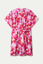 Load image into Gallery viewer, Pom Crinkle Bubble Bloom Dress