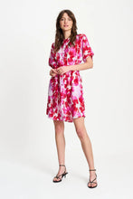 Load image into Gallery viewer, Pom Crinkle Bubble Bloom Dress