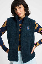 Load image into Gallery viewer, Pom GILET Teddy Love in Navy