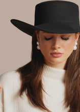 Load and play video in Gallery viewer, Riani Raso Techno Midi Skirt in Black