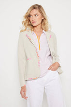 Load image into Gallery viewer, Lisa Todd Stitched Blazer in Almond