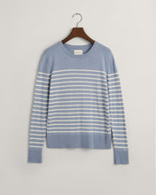 Load image into Gallery viewer, GANT Fine Knit Striped C-Neck
