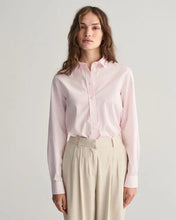 Load image into Gallery viewer, Gant Poplin Striped Shirt in Peachy Pink
