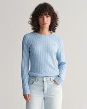 Load image into Gallery viewer, GANT Crew-Neck Sweater in Blue
