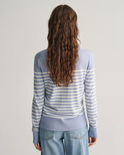 Load image into Gallery viewer, GANT Fine Knit Striped C-Neck
