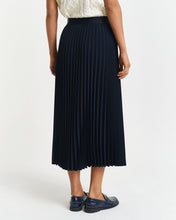 Load image into Gallery viewer, Gant Pleated Skirt in Evening Blue