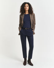 Load image into Gallery viewer, Gant Light Cotton Long-Sleeve T-Shirt Navy