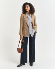 Load image into Gallery viewer, Gant Classic Striped Shirt in Evening Blue