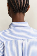 Load image into Gallery viewer, Gant Striped Classic Poplin Shirt in Misty Lavender