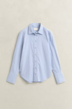Load image into Gallery viewer, Gant Striped Yoke Detail Shirt in Misty Lavender