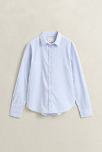 Load image into Gallery viewer, Gant Striped Classic Poplin Shirt in Misty Lavender