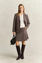 Load image into Gallery viewer, Gant Houndstooth Blazer in Faded Taupe