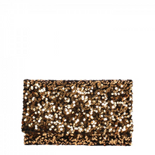 Load image into Gallery viewer, Abro Clutch with Sequins in Gold

