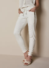 Load image into Gallery viewer, Summum Cream Sporty Trousers
