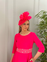 Load image into Gallery viewer, Fely Campo Dress in Fuchsia

