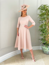 Load image into Gallery viewer, Fely Campo Dress in Light Pink Was €720 Now €250
