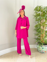 Load image into Gallery viewer, Carmen Melero Top and Pants in Fuchsia
