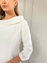 Load image into Gallery viewer, Teresa Ripoll 3730 in White with Sequins