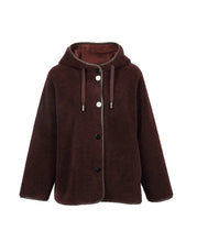 Load image into Gallery viewer, OakWood Faux Fur Jacket with Collar in Porto
