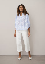 Load image into Gallery viewer, 00039 Italy Faviola Fancy Blouse inn Blue
