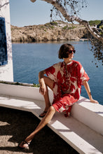 Load image into Gallery viewer, 0039 Italy Daisy Dress in Red
