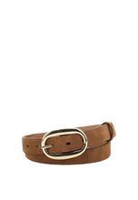 Load image into Gallery viewer, Abro Leather Suede Belt in Wood
