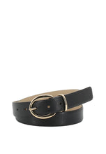 Load image into Gallery viewer, Abro Dalia Leather Belt in Black
