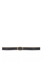 Load image into Gallery viewer, Abro Dalia Leather Belt in Black
