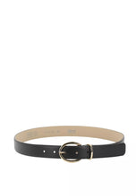 Load image into Gallery viewer, Abro Dalia Leather Belt in Black
