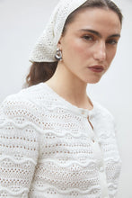 Load image into Gallery viewer, Suncoo Ganach Cardigan in White
