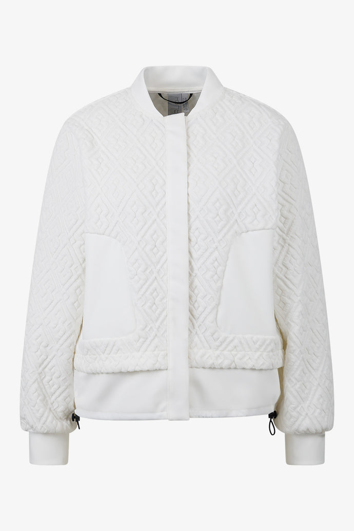 Sportalm Sophisticated Embossed Fleece Jacket