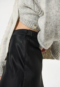Dea Kudibal Kela Satin Skirt in Black