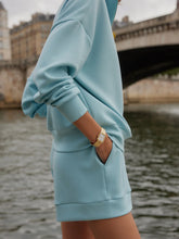 Load image into Gallery viewer, Varley Hawley Half-Zip Sweater in Porcelain Blue

