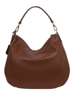 Load image into Gallery viewer, Abro Juna Leather Hobo Shoulder Bag in Camel
