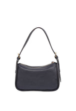 Load image into Gallery viewer, Abro Best Friend Leather Shoulder Bag in Navy
