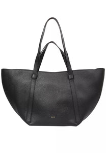 Abro Cosmo Shopper Bag in Black