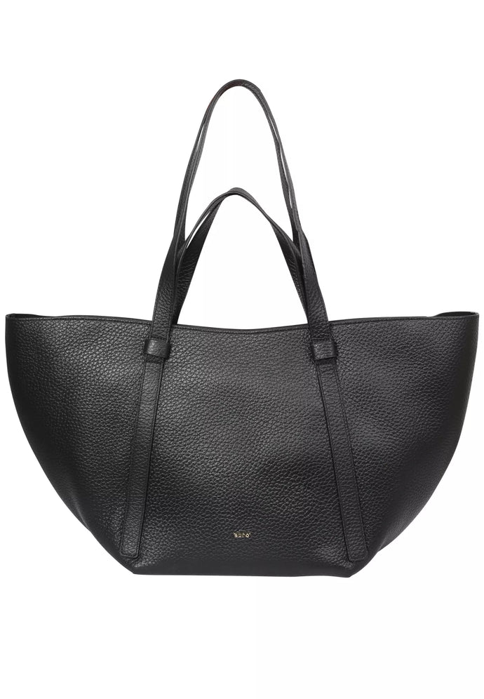Abro Cosmo Shopper Bag in Black