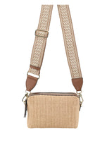 Load image into Gallery viewer, Abro Kaia Cross Body Bag in Natural
