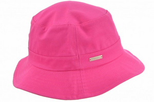 Seeberger Cotton Fabric Bucket Hat