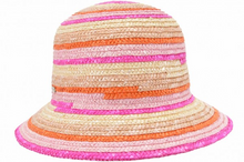 Load image into Gallery viewer, Seeberger Wheat Braid Cloche in Fuchsia
