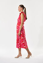 Load image into Gallery viewer, Dea Kiudibal Ofelia Midi Dress in Hazel Berry
