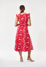 Load image into Gallery viewer, Dea Kiudibal Ofelia Midi Dress in Hazel Berry
