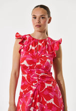 Load image into Gallery viewer, Dea Kiudibal Ofelia Midi Dress in Hazel Berry
